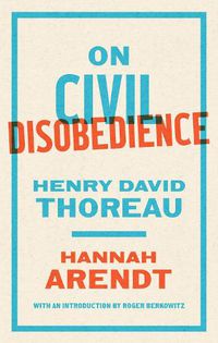 Cover image for On Civil Disobedience