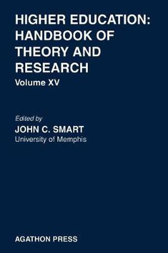 Cover image for Higher Education: Handbook of Theory and Research 15