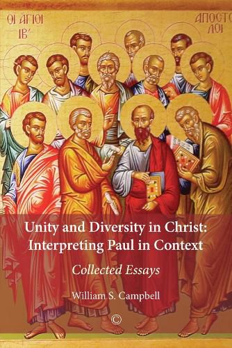 Cover image for Unity and Diversity in Christ: Interpreting Paul in Context - Collected Essays