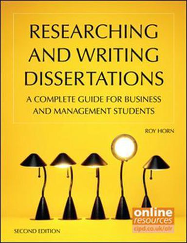 Cover image for Researching and Writing Dissertations : A complete guide for business and management students