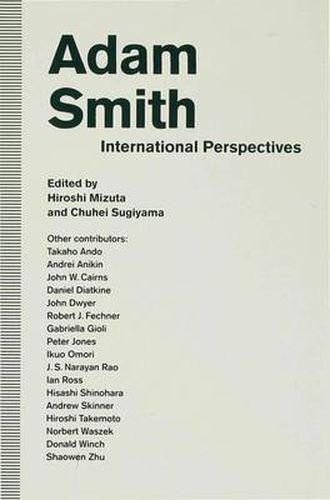 Cover image for Adam Smith: International Perspectives