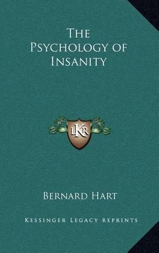 Cover image for The Psychology of Insanity