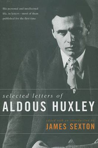 Cover image for Selected Letters of Aldous