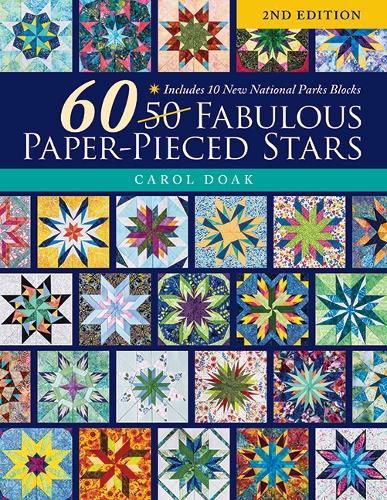 Cover image for 60 Fabulous Paper-Pieced Stars, 2nd Edition