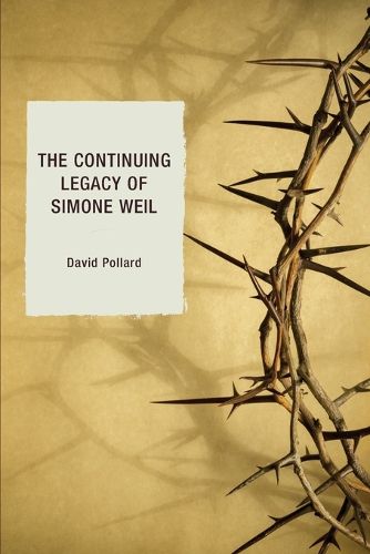Cover image for The Continuing Legacy of Simone Weil