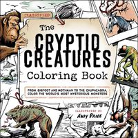 Cover image for The Cryptid Creatures Coloring Book