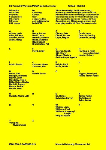 Cover image for 50 Years / 50 Works