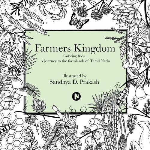 Cover image for Farmers Kingdom: Colouring Book - A Journey to the Farmlands of Tamil