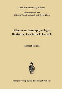 Cover image for Allgemeine Sinnesphysiologie Hautsinne, Geschmack, Geruch