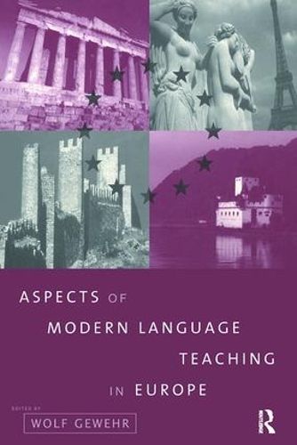 Cover image for Aspects of Modern Language Teaching in Europe