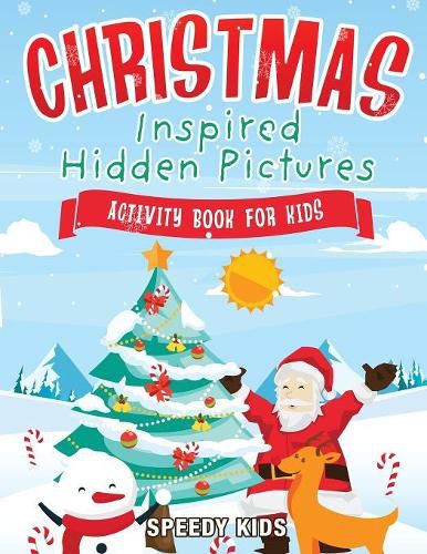 Cover image for Christmas-Inspired Hidden Pictures Activity Book for Kids