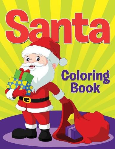 Cover image for Santa Coloring Book