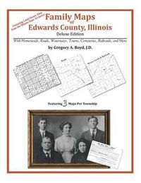 Cover image for Family Maps of Edwards County, Illinois