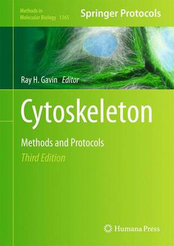 Cover image for Cytoskeleton Methods and Protocols