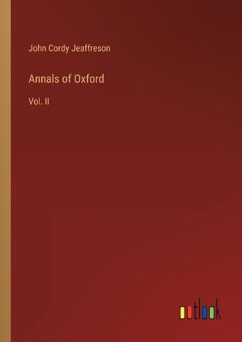 Cover image for Annals of Oxford