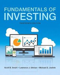 Cover image for Fundamentals of Investing Plus Mylab Finance with Pearson Etext -- Access Card Package