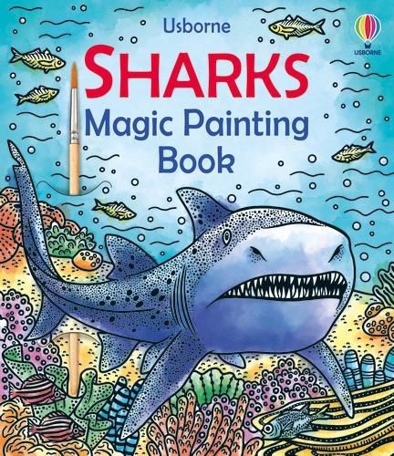 Sharks Magic Painting Book