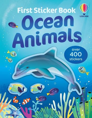 Cover image for First Sticker Book Ocean Animals