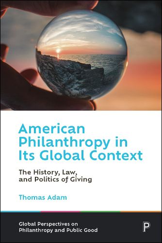 Cover image for American Philanthropy in Its Global Context