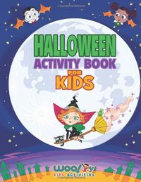 Cover image for Halloween Activity Book For Kids