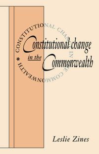 Cover image for Constitutional Change in the Commonwealth