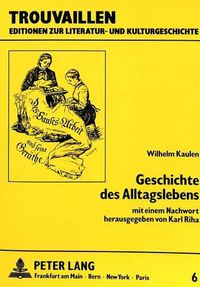 Cover image for Wilhelm Kaulen: Geschichte Des Alltagslebens