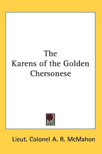 Cover image for The Karens of the Golden Chersonese