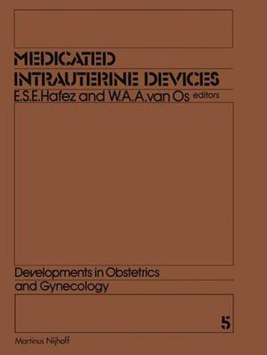 Cover image for Medicated Intrauterine Devices: Physiological and Clinical Aspects