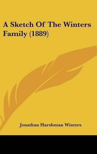 Cover image for A Sketch of the Winters Family (1889)