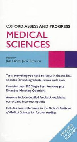 Cover image for Oxford Assess and Progress: Medical Sciences