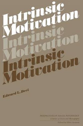 Cover image for Intrinsic Motivation