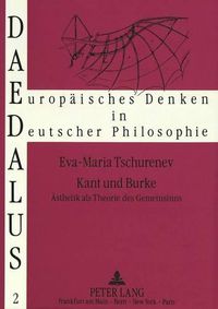 Cover image for Kant Und Burke: Aesthetik ALS Theorie Des Gemeinsinns