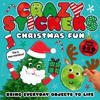 Cover image for Crazy Stickers: Christmas Fun