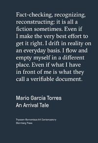 Cover image for Mario Garci  a Torres - An Arrival Tale