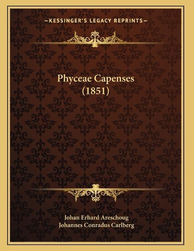 Cover image for Phyceae Capenses (1851)