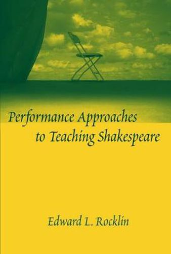 Cover image for Performance Approaches to Teaching Shakespeare