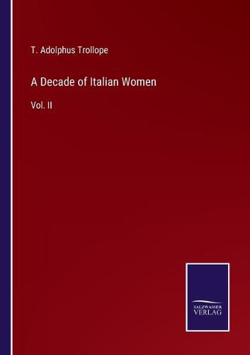 Cover image for A Decade of Italian Women