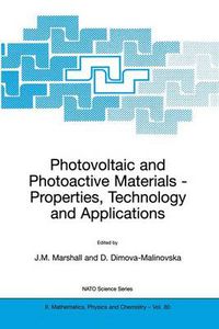 Cover image for Photovoltaic and Photoactive Materials: Properties, Technology and Applications