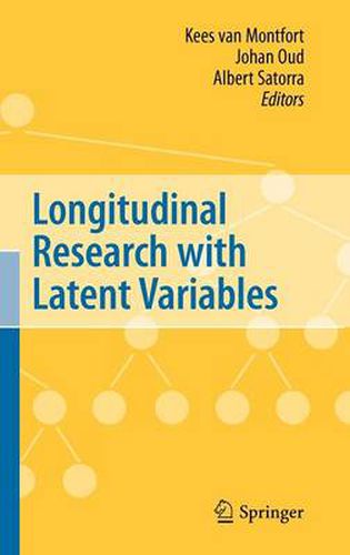 Cover image for Longitudinal Research with Latent Variables