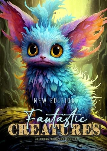 Cover image for Fantastic Creatures Coloring Book for Adults New Edition