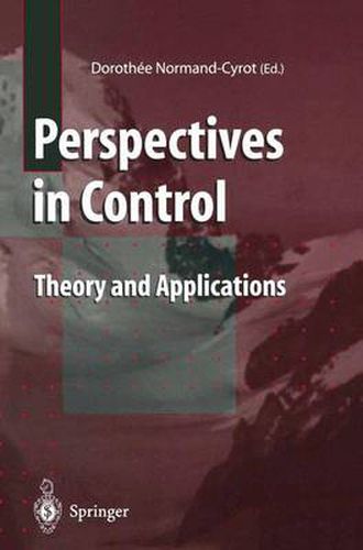 Cover image for Perspectives in Control: Theory and Applications