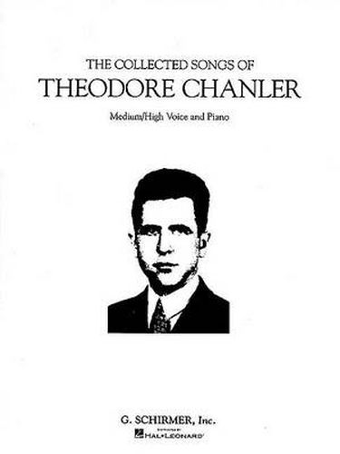 Cover image for The Collected Songs of Theodore Chanler