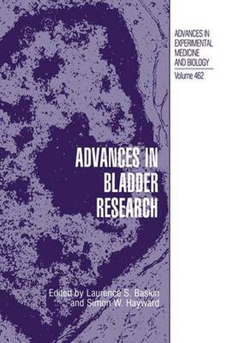 Cover image for Advances in Bladder Research