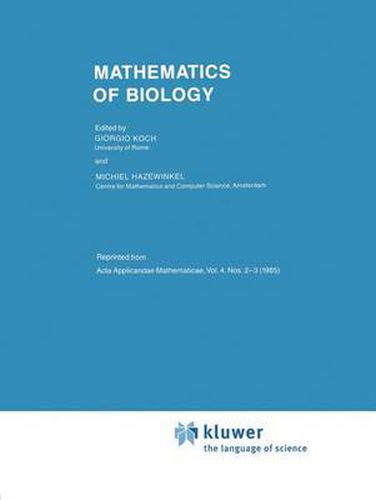 Cover image for Mathematics of Biology