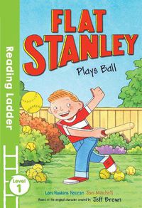 Cover image for Flat Stanley Plays Ball