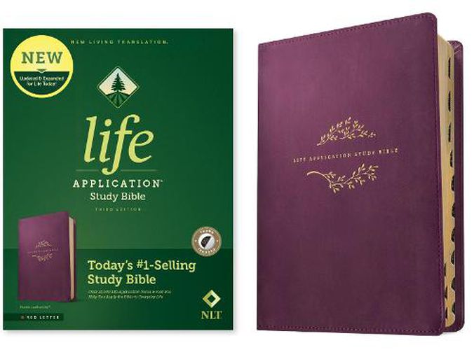 Cover image for NLT Life Application Study Bible, Third Edition, Purple