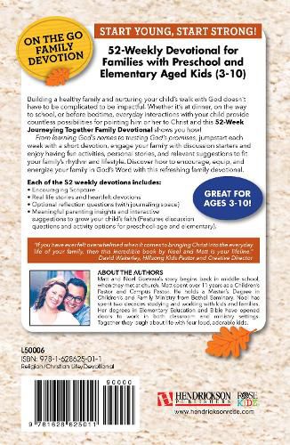 Cover image for Journeying Together Family Devotional: For Families with Preschool and Elementary Kids