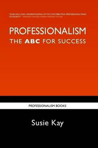 Cover image for Professionalism: The ABC for Success