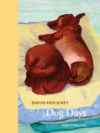Cover image for David Hockney Dog Days: Sketchbook