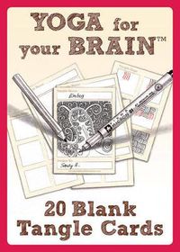 Cover image for Yoga for Your Brain - 20 Blank Tangle Cards